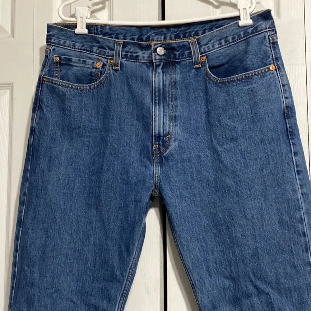 Levi's Mens Straight Blue Jeans 505 pants size 38 x 30